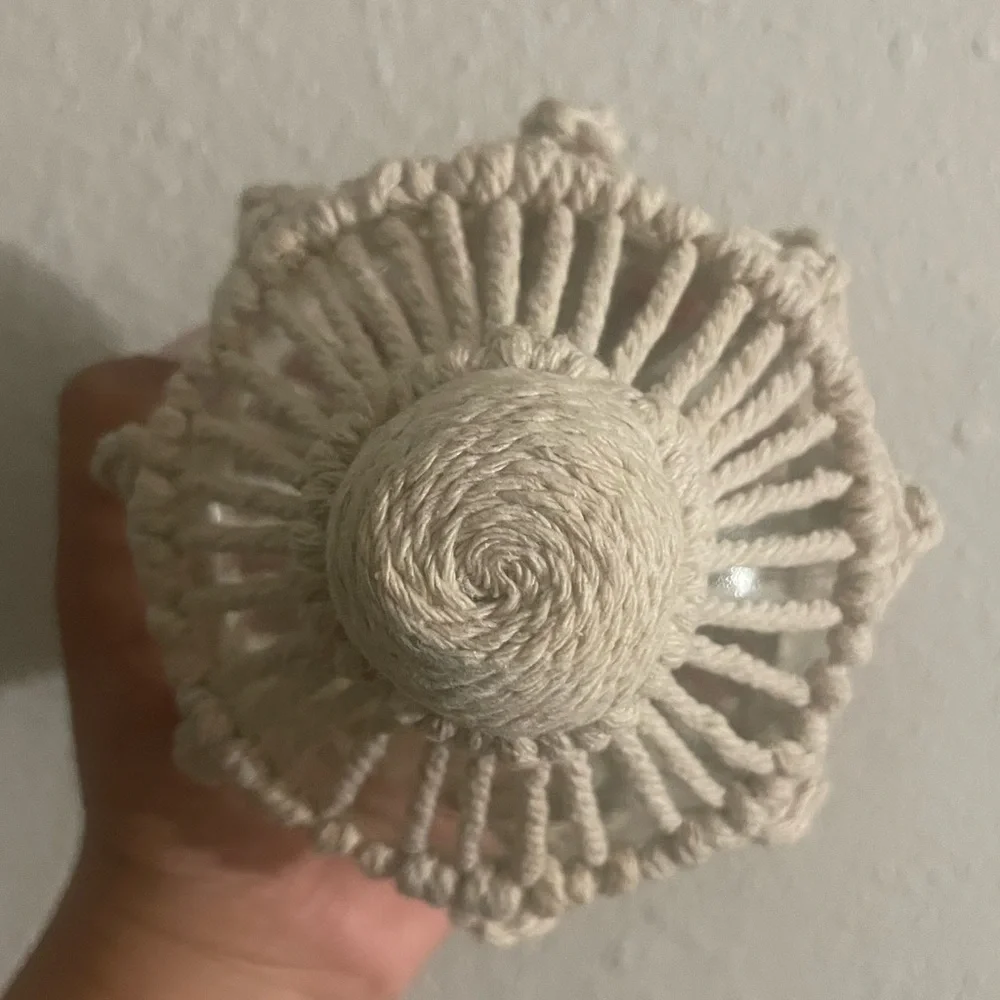 Pier 1 Imports Macrame Glass Ball
